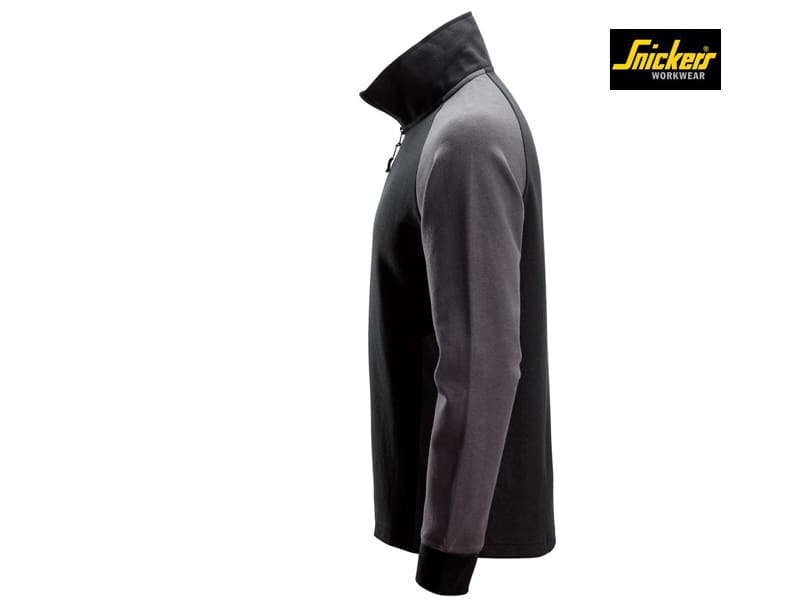 Snickers 2841 Tweekleurig Sweatshirt Met Halve rits