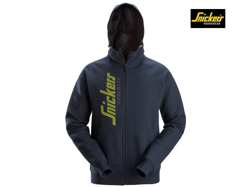 Snickers-2846-logo-full-zip-hoodie-Navy_9500