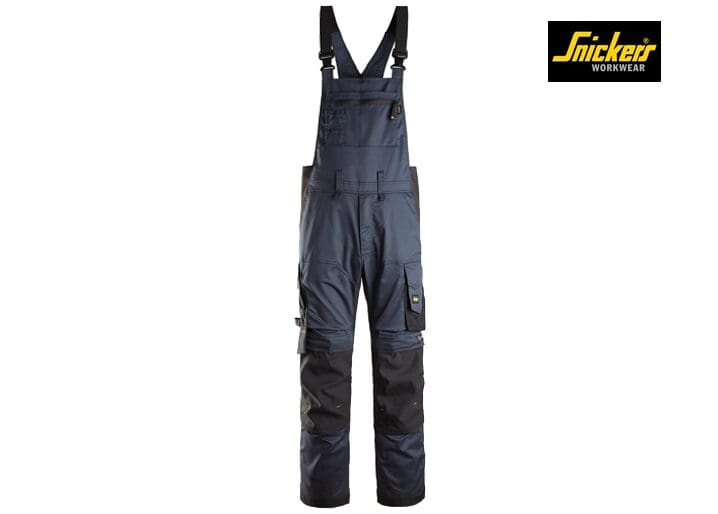 Snickers 6051 AllroundWork Stretch Bib & Brace Broek + Gratis T-shirts*