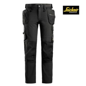 Snickers-6271-Full Stretch-Werkbtroek-Met Holsterzakken_zwart_0404