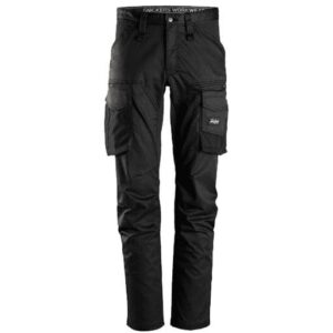 Snickers-6803-AllroundWork-Werkbroek-Zonder-Kniezakken_Black-0404-voorkant