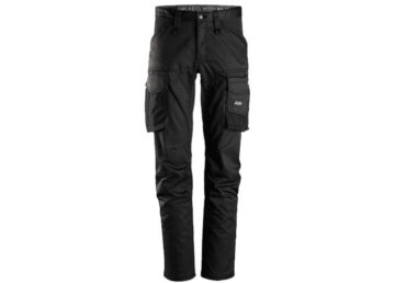 Snickers-6803-AllroundWork-Werkbroek-Zonder-Kniezakken_Black-0404-voorkant