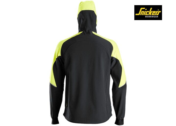 Snickers 8025 Neon Hoodie met Rits