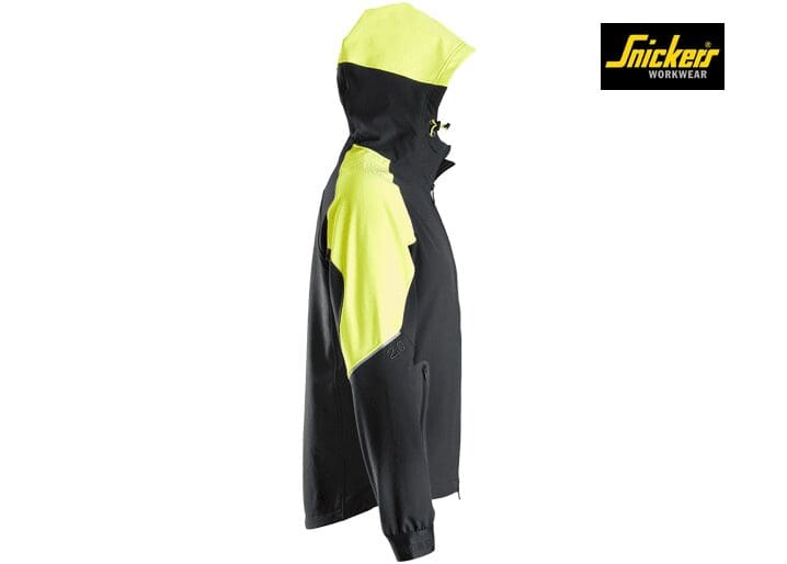 Snickers 8025 Neon Hoodie met Rits