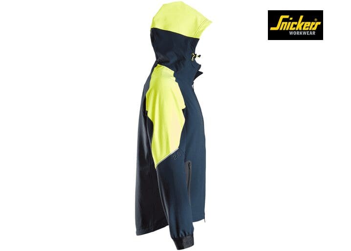 Snickers 8025 Neon Hoodie met Rits