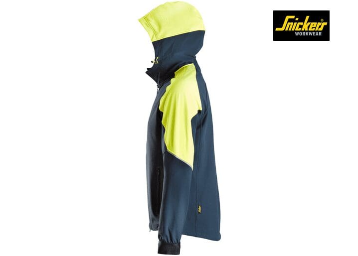 Snickers 8025 Neon Hoodie met Rits