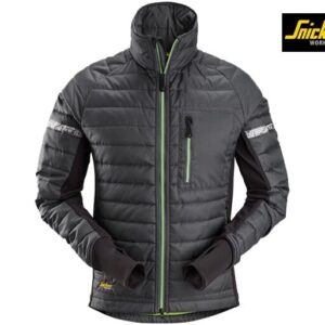 Snickers-8101-AllroundWork-37.5®-Isolerend-Jack-5804-Steel-Grey-Black-Voorkant-1