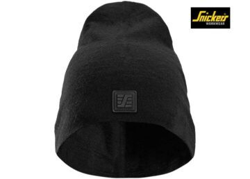 Snickers-9009-Merino-Wol-Beanie-0400-Black