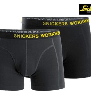 ||Snickers-9436-2-pack-Stretch-Boxershort_Front-Black-Navy-0495|||||||||