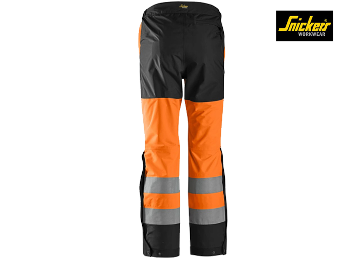 Snickers 6530 AllroundWork High-Vis Waterproof Shell Broek Klasse 2