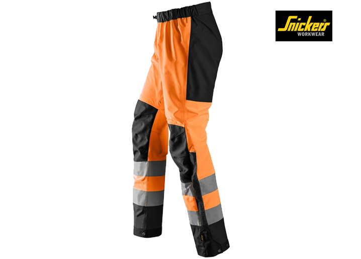 Snickers 6530 AllroundWork High-Vis Waterproof Shell Broek Klasse 2