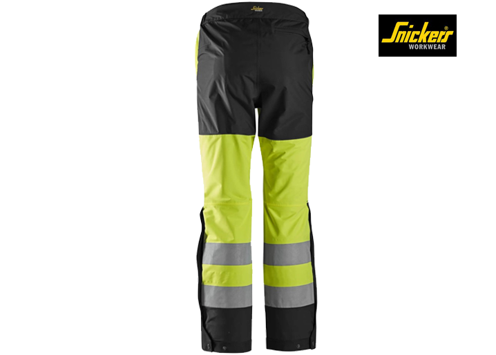 Snickers 6530 AllroundWork High-Vis Waterproof Shell Broek Klasse 2