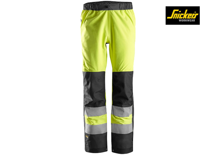 Snickers 6530 AllroundWork High-Vis Waterproof Shell Broek Klasse 2