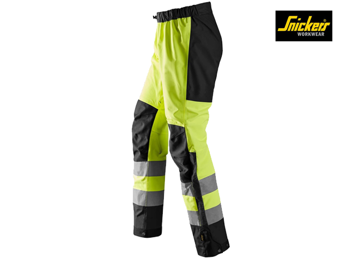 Snickers 6530 AllroundWork High-Vis Waterproof Shell Broek Klasse 2