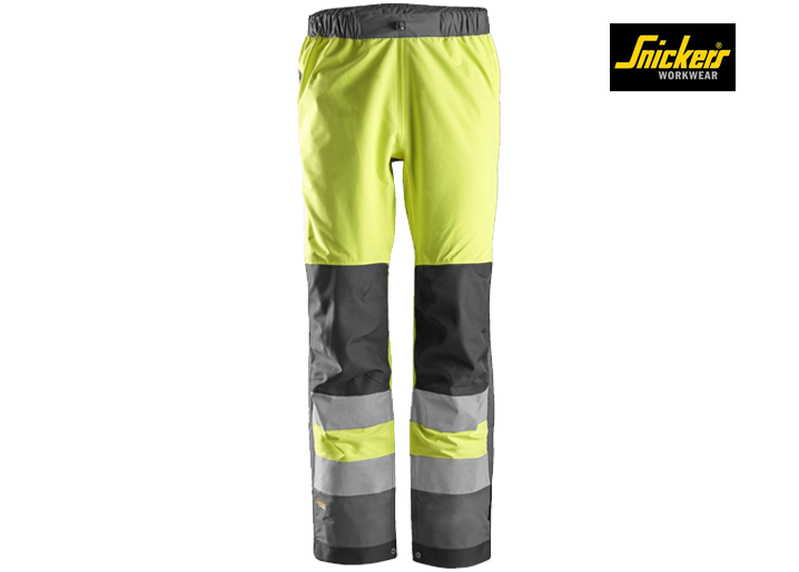 Snickers 6530 AllroundWork High-Vis Waterproof Shell Broek Klasse 2