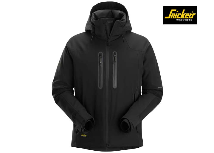 Snickers-1955-Stretch Werkjas_0404-Black-Voorkant