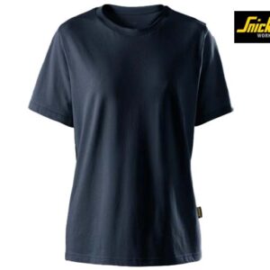 Snickers-2577-Classic Dames T-Shirt_9500-Navy-Voorkant