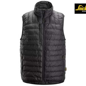 Snickers-4502-AllroundWork, Opvouwbare Lichtgewicht Bodywarmer_0404-Black:Black-Voorkant